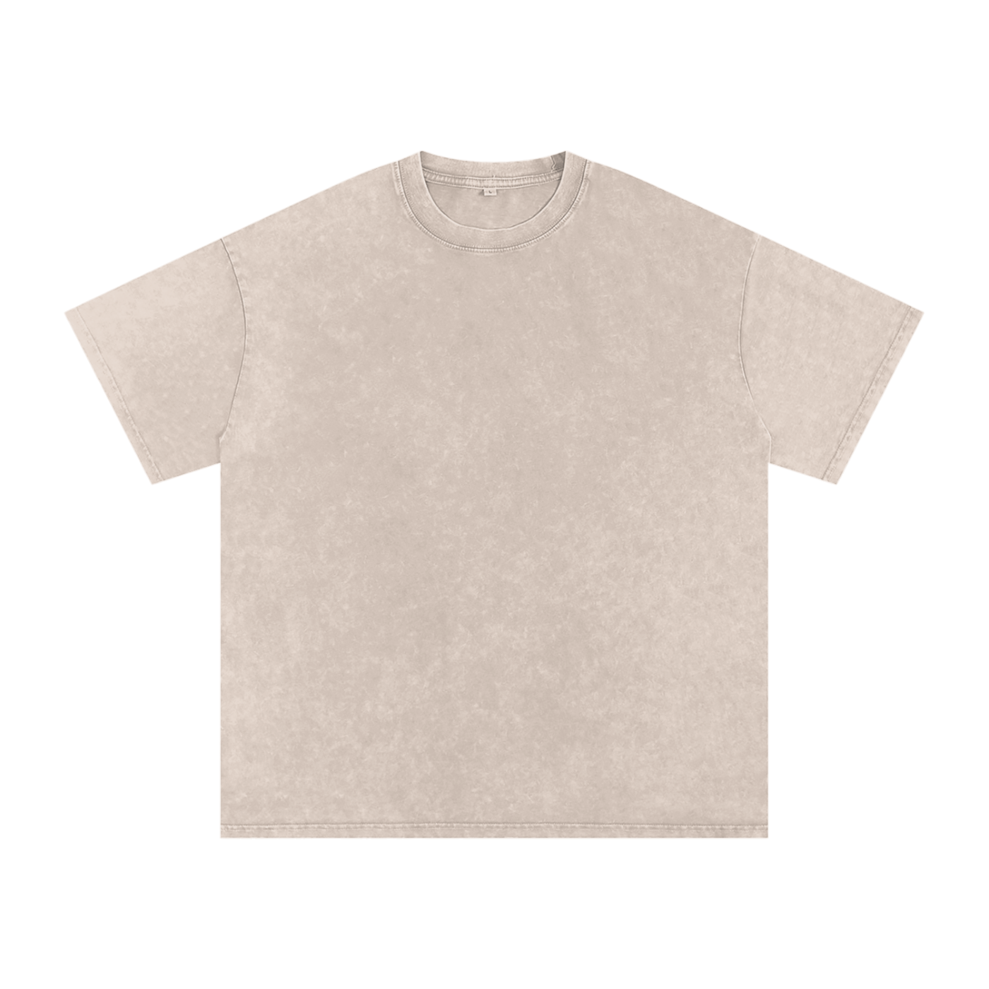Flat Bench Queue Snow Washed Oversized Cotton T-Shirt