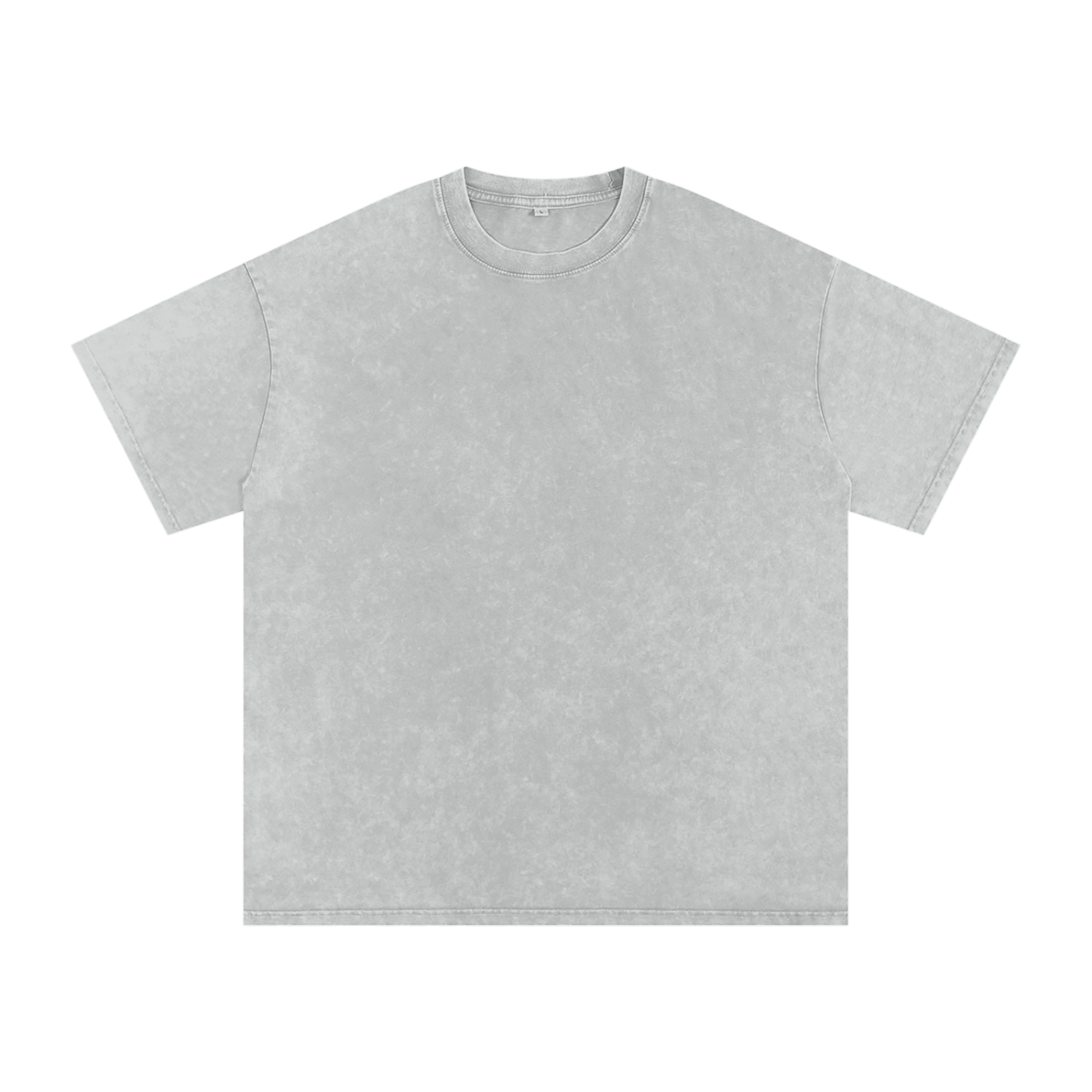 Rest Time Violation Snow Washed Oversized Cotton T-Shirt