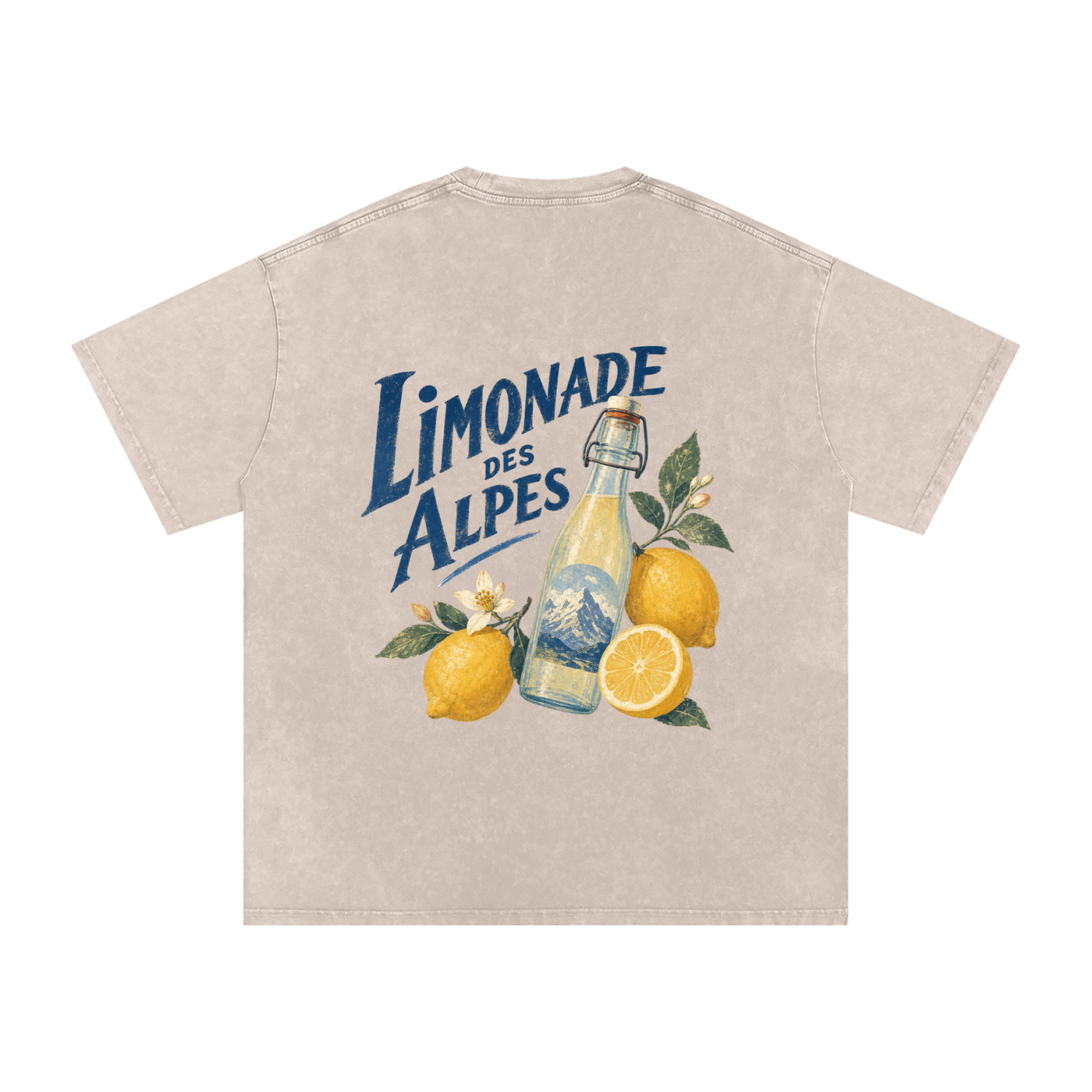 Vintage Limonade des Alpes Snow Washed Tee