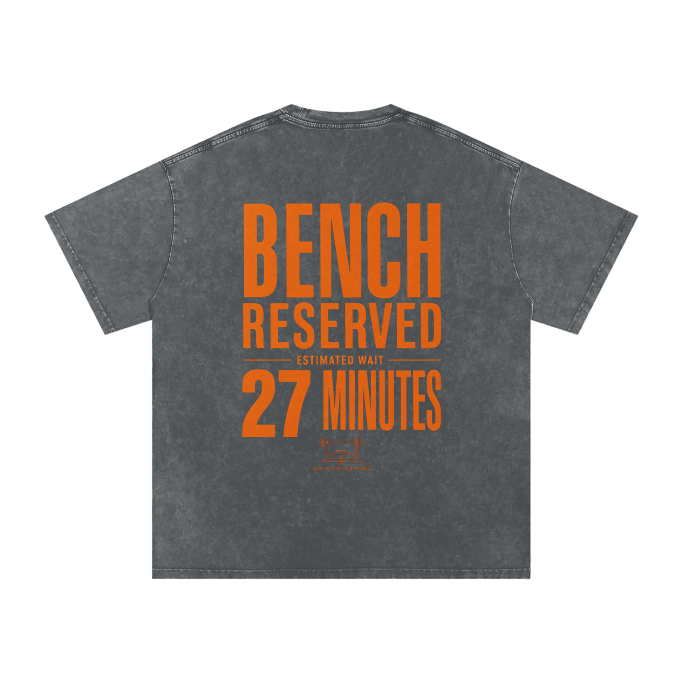 Bench Reserved Snow Washed Oversized Cotton T-Shirt