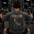 Department of Cardio Snow Washed Oversized Cotton T-Shirt