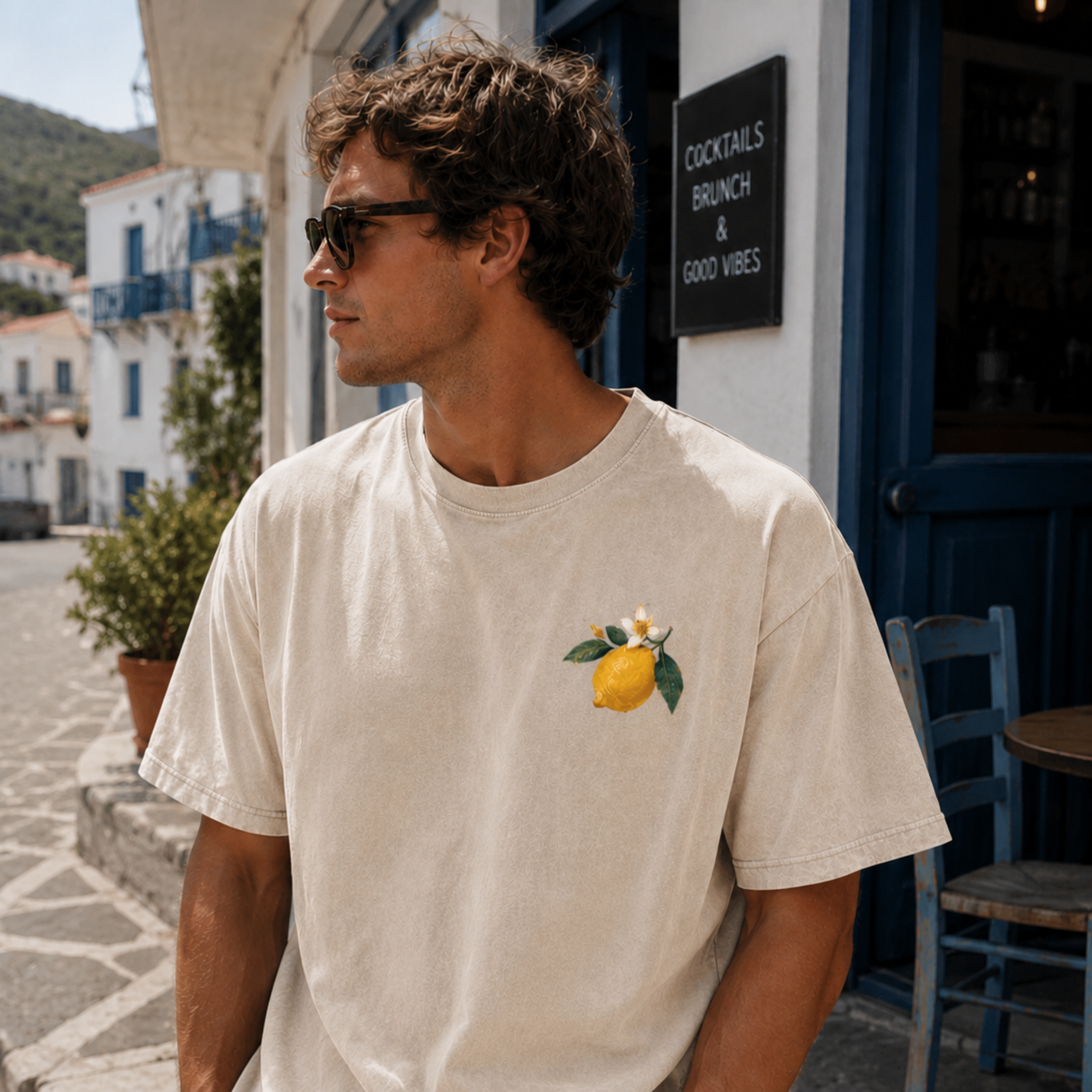 Vintage Limonade des Alpes Snow Washed Tee