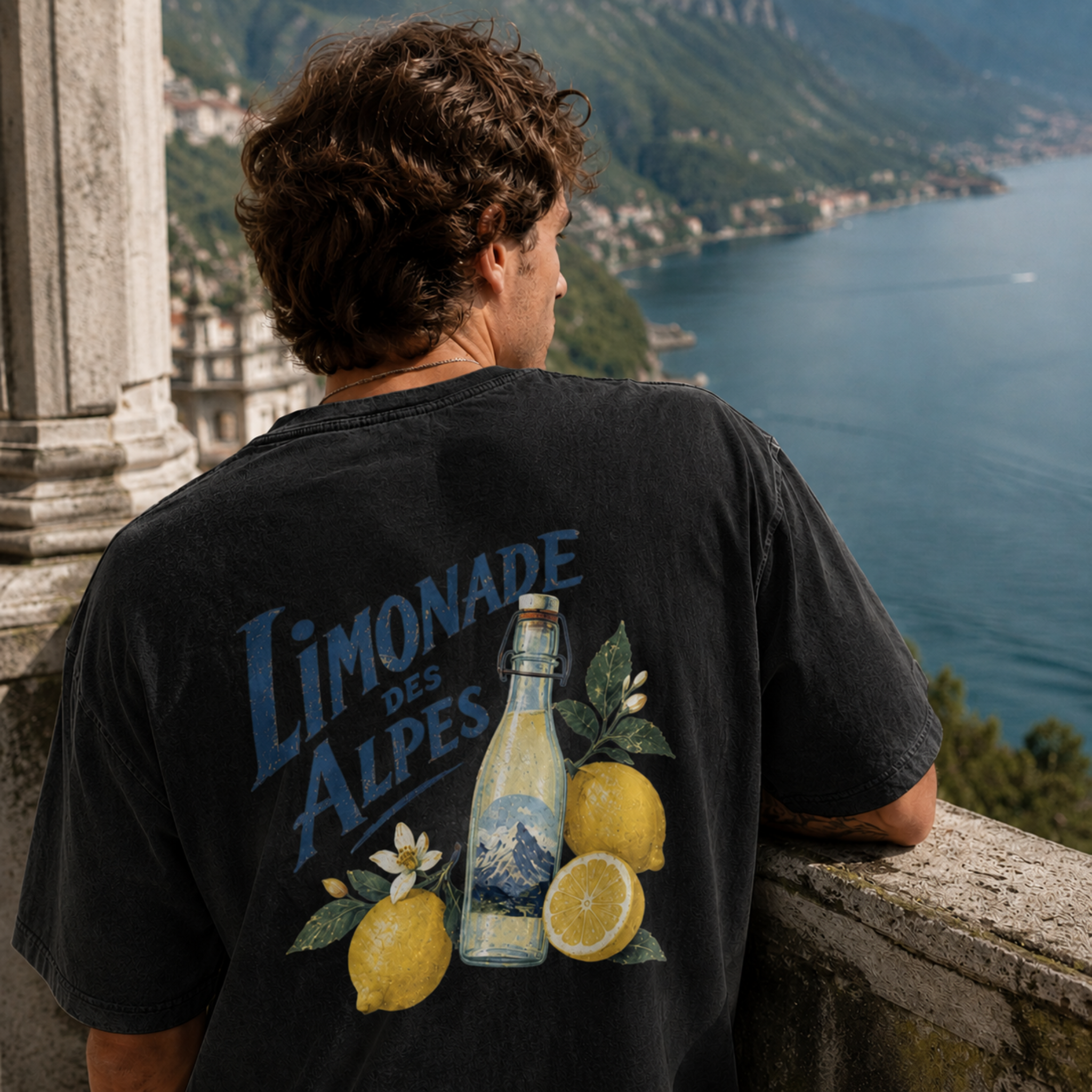 Vintage Limonade des Alpes Snow Washed Tee