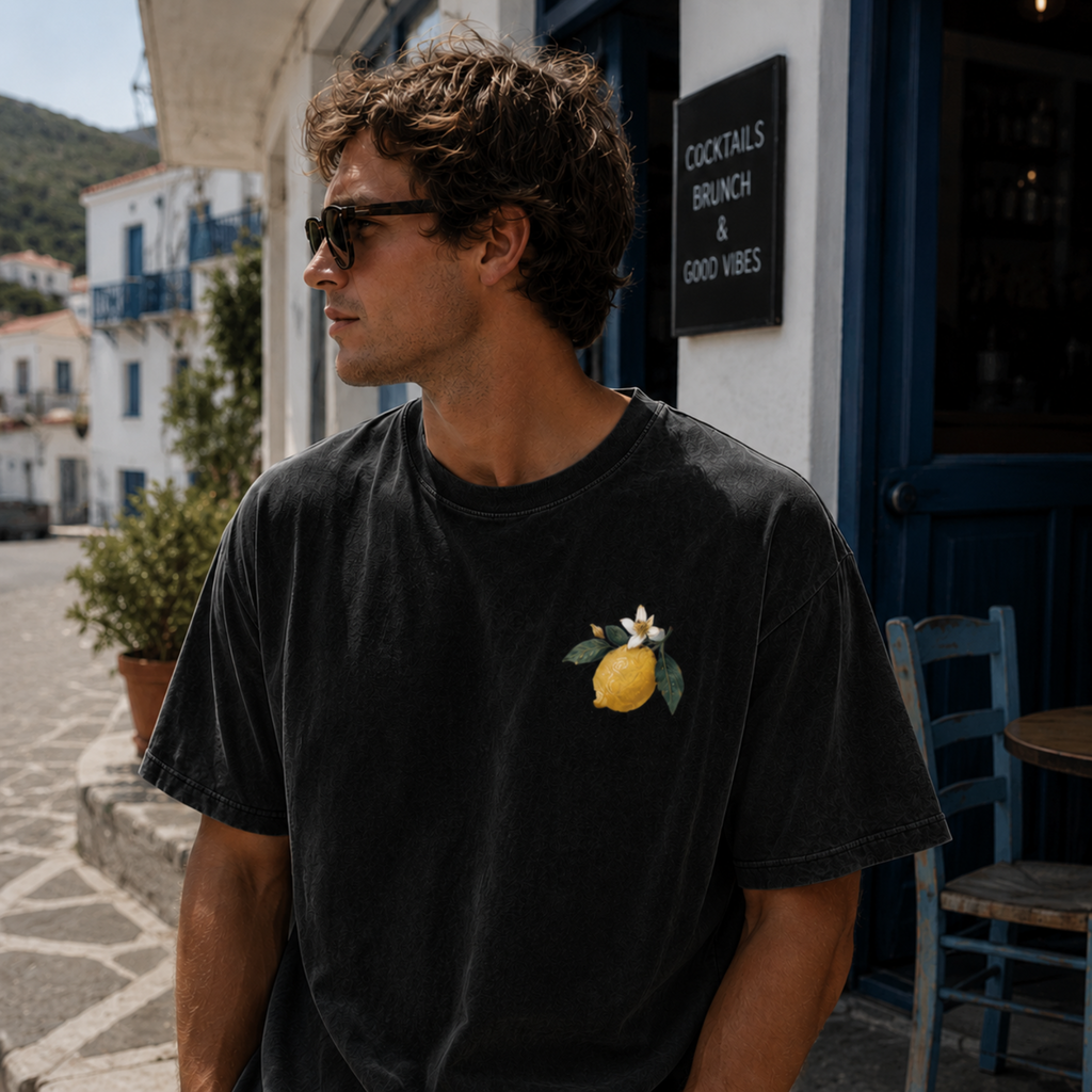 Vintage Limonade des Alpes Snow Washed Tee
