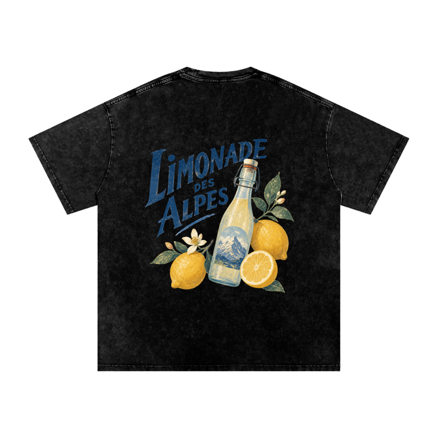 Vintage Limonade des Alpes Snow Washed Tee
