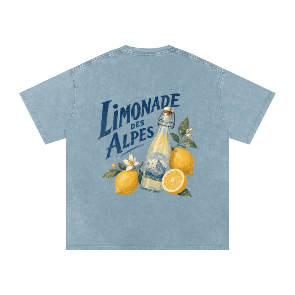 Vintage Limonade des Alpes Snow Washed Tee