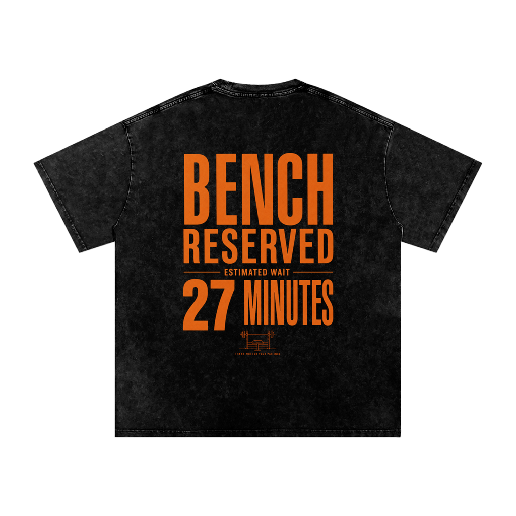 Bench Reserved Snow Washed Oversized Cotton T-Shirt