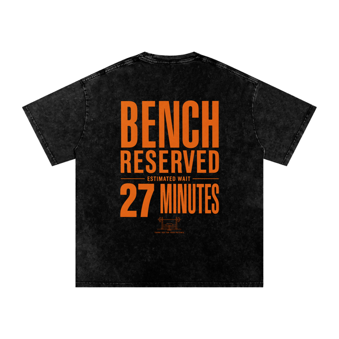 Bench Reserved Snow Washed Oversized Cotton T-Shirt
